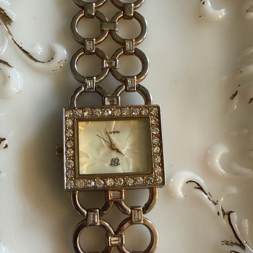 Elizabeth Taylor White Diamonds Quartz Watch